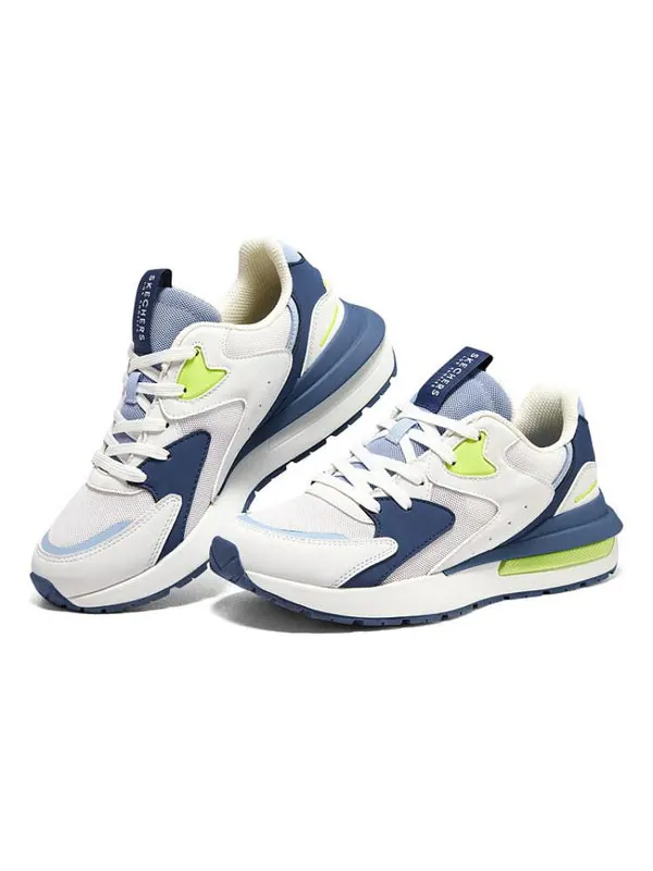 Кроссовки halos 'white blue' Skechers — изображение 4 из 4, белый/синий