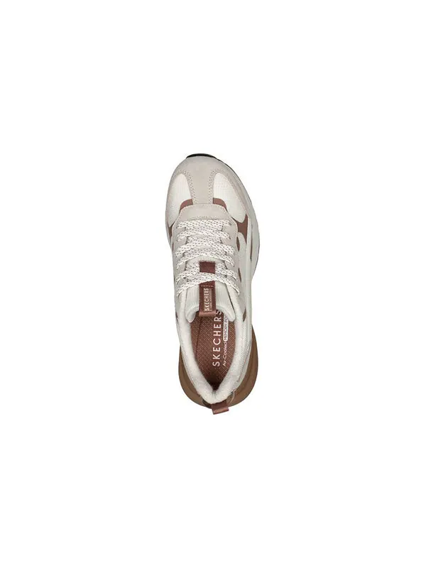 Кроссовки halos 'off white' Skechers — изображение 4 из 4, белый/коричневый
