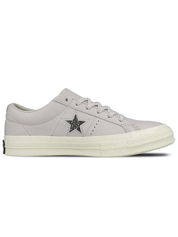 Кеды Converse One Star Ox 'Gray White' — изображение 2 из 5, белый