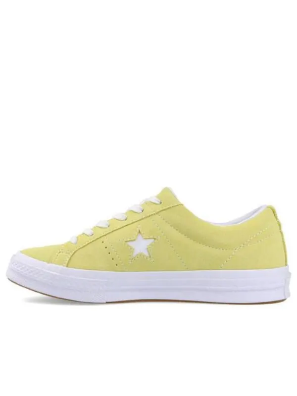 Кроссовки one star ox 'lemon haze' Converse — изображение 1 из 4, желтовато-белый