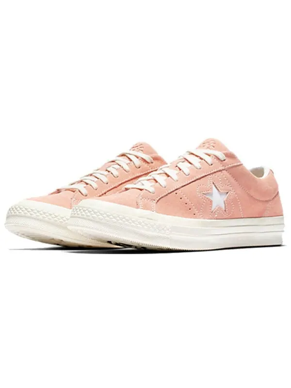 Кроссовки golf le fleur x one star ox 'peach pearl' Converse — изображение 2 из 3, розовый/синий