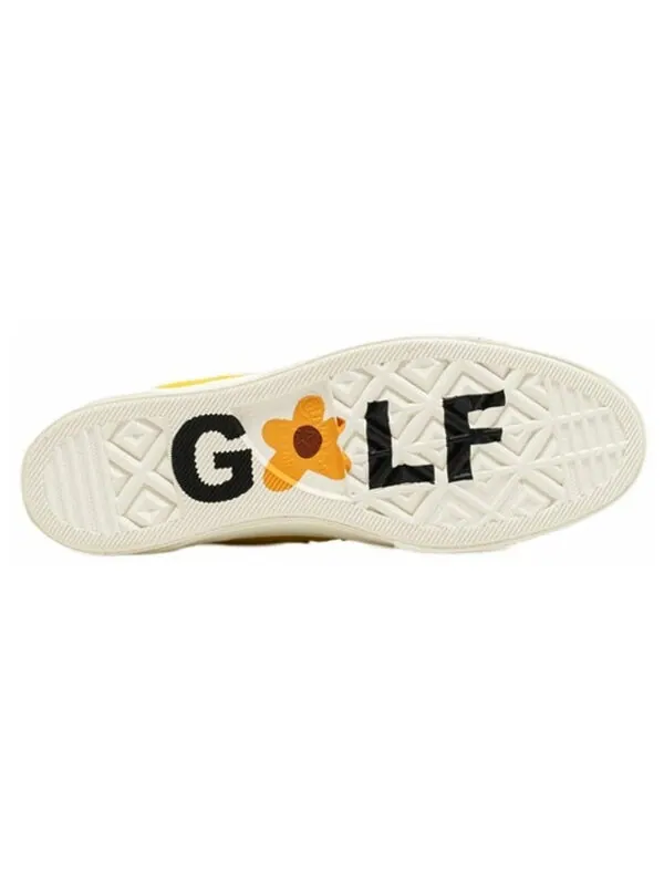 Кроссовки golf le fleur x one star ox 'sulphur' Converse — изображение 4 из 4, зеленый/белый