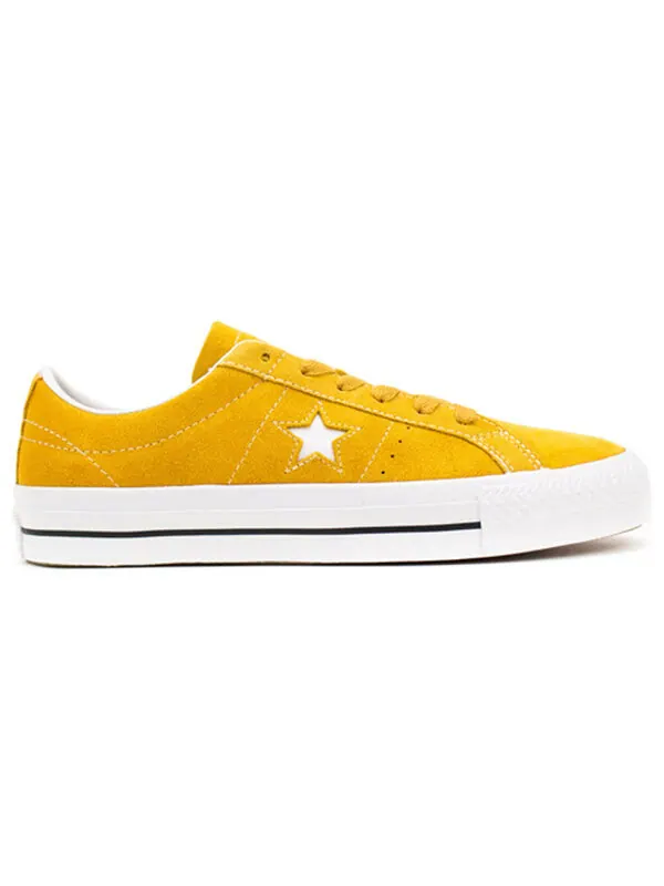 Кроссовки one star pro low 'mineral yellow' Converse — изображение 2 из 4, желтый