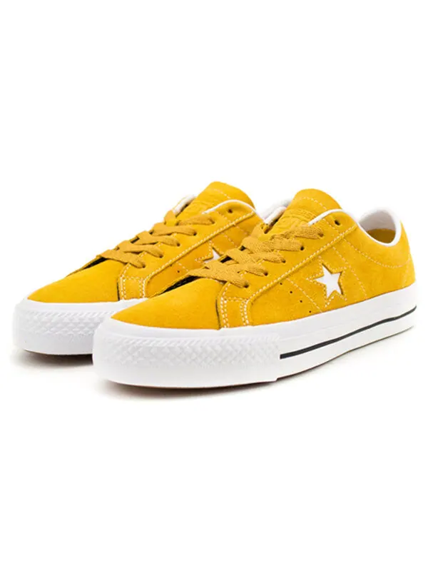 Кроссовки one star pro low 'mineral yellow' Converse — изображение 3 из 4, желтый
