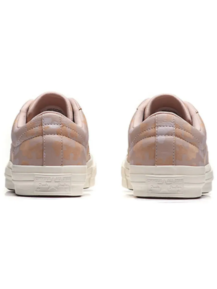 Кеды Converse One star Pink Camouflage Printing — изображение 4 из 5, розовый