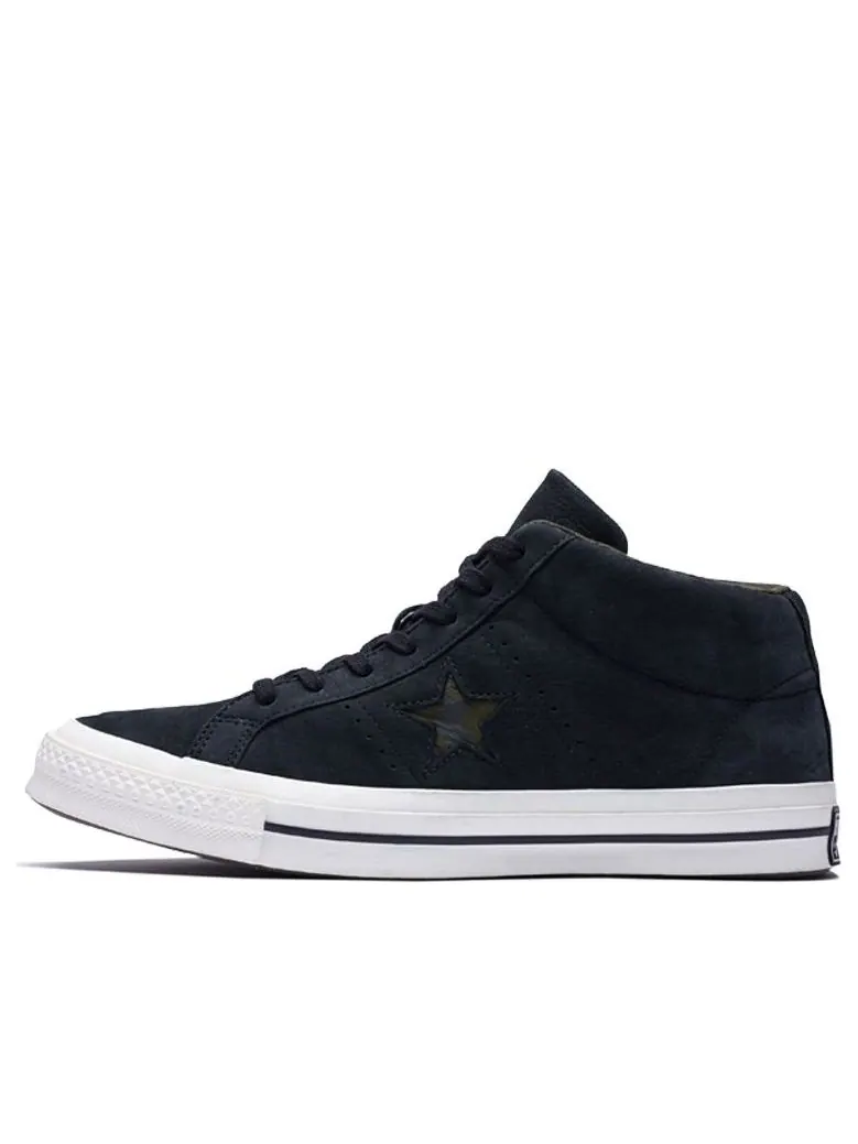 Кеды Converse One Star Utility Camo 'Black White' — изображение 1 из 6, черный
