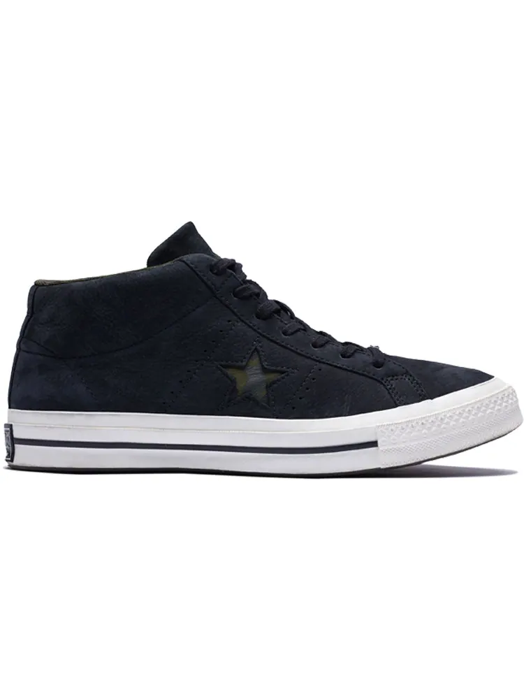 Кеды Converse One Star Utility Camo 'Black White' — изображение 2 из 6, черный