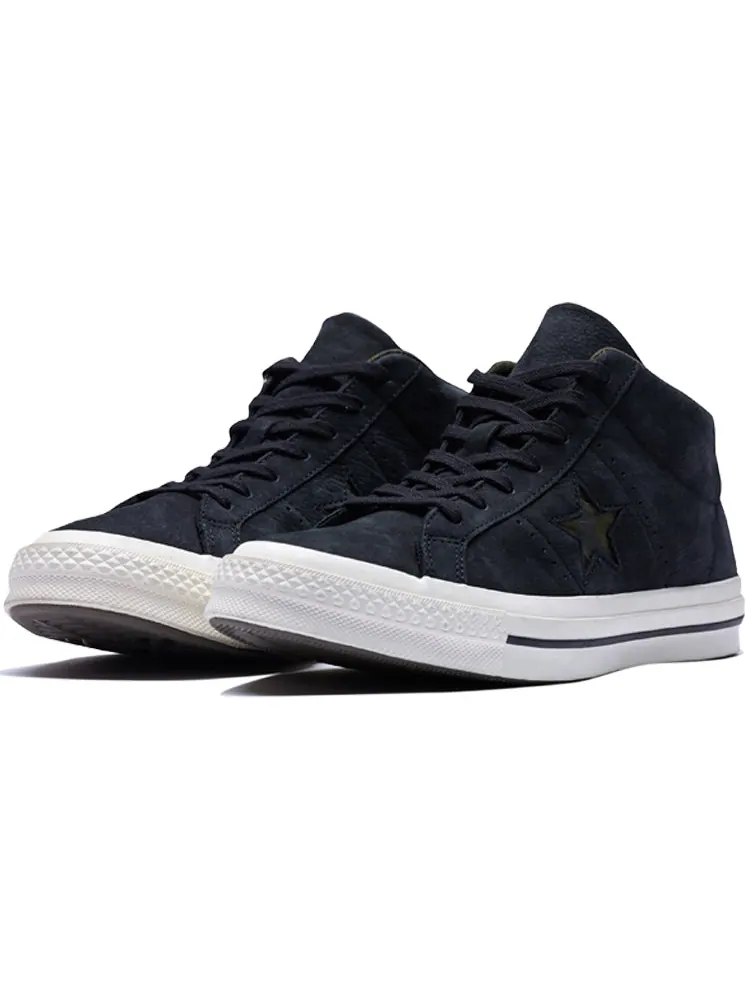 Кеды Converse One Star Utility Camo 'Black White' — изображение 3 из 6, черный