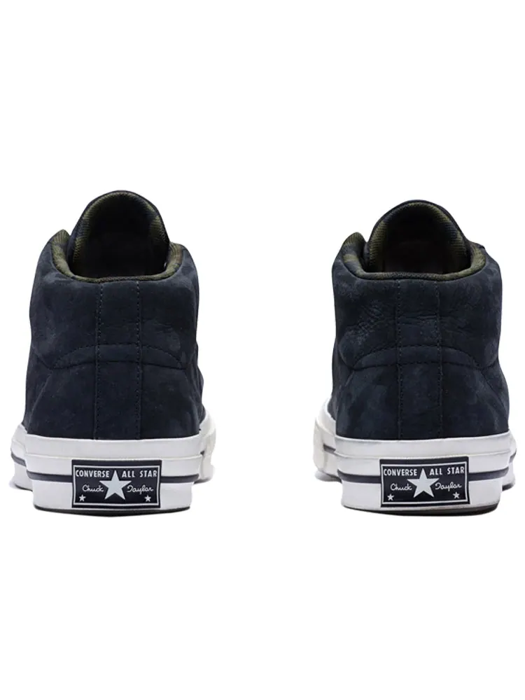 Кеды Converse One Star Utility Camo 'Black White' — изображение 5 из 6, черный