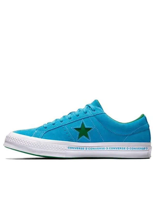 Кроссовки one star low top 'pinstripe' Converse — изображение 1 из 4, синий