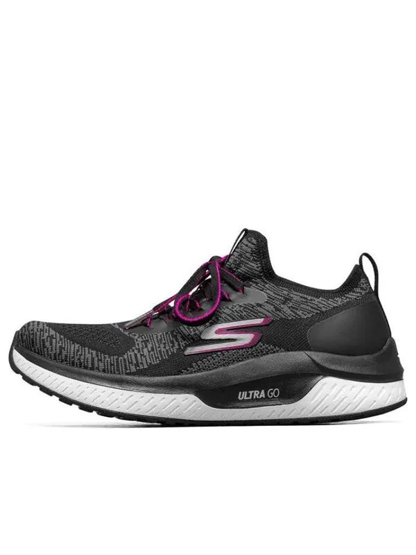 Кроссовки go run steady sports shoes black/white/purple Skechers — изображение 1 из 4, белый