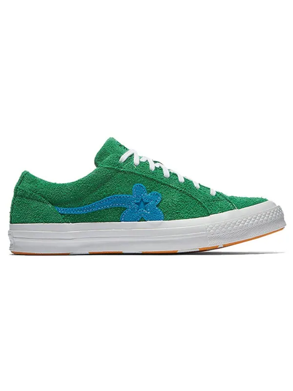 Кроссовки golf le fleur x one star ox 'jolly green' Converse — изображение 2 из 4, зеленый/белый