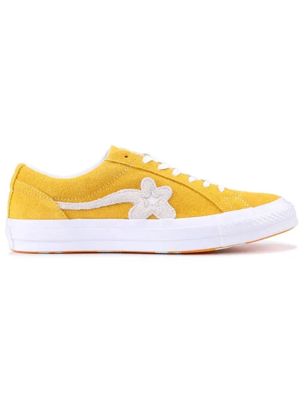 Кроссовки golf le fleur x one star ox 'solar power' Converse — изображение 2 из 4, желтый/белый