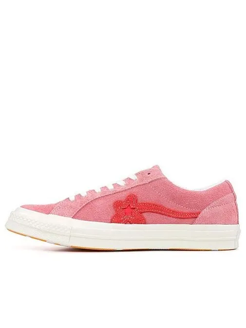 Кроссовки golf le fleur x one star ox 'geranium pink' Converse — изображение 1 из 4, розовый/синий