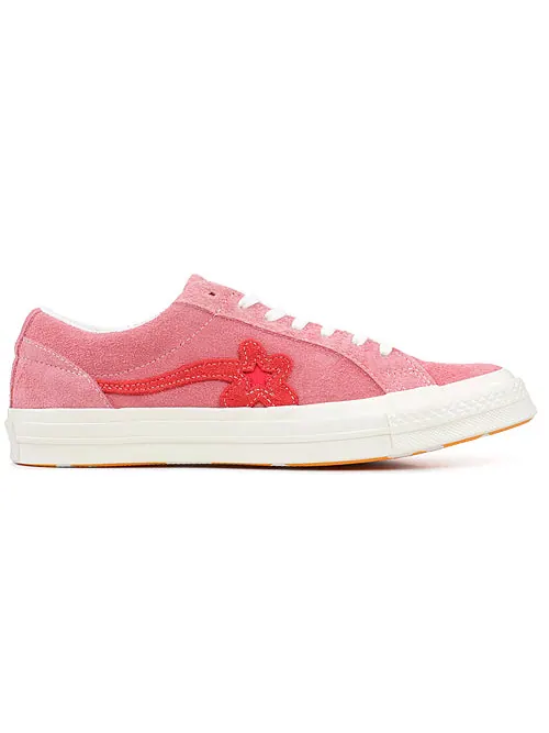 Кроссовки golf le fleur x one star ox 'geranium pink' Converse — изображение 2 из 4, розовый/синий