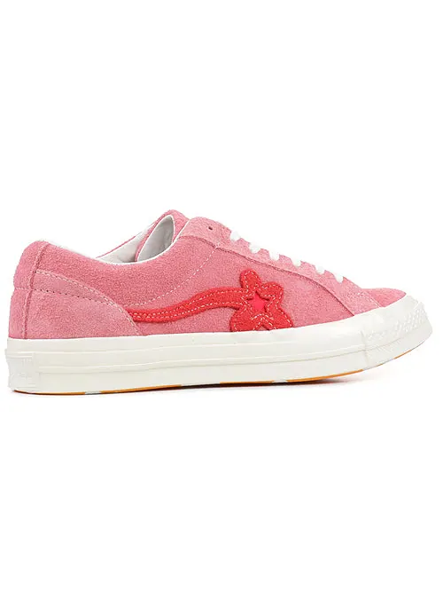 Кроссовки golf le fleur x one star ox 'geranium pink' Converse — изображение 4 из 4, розовый/синий