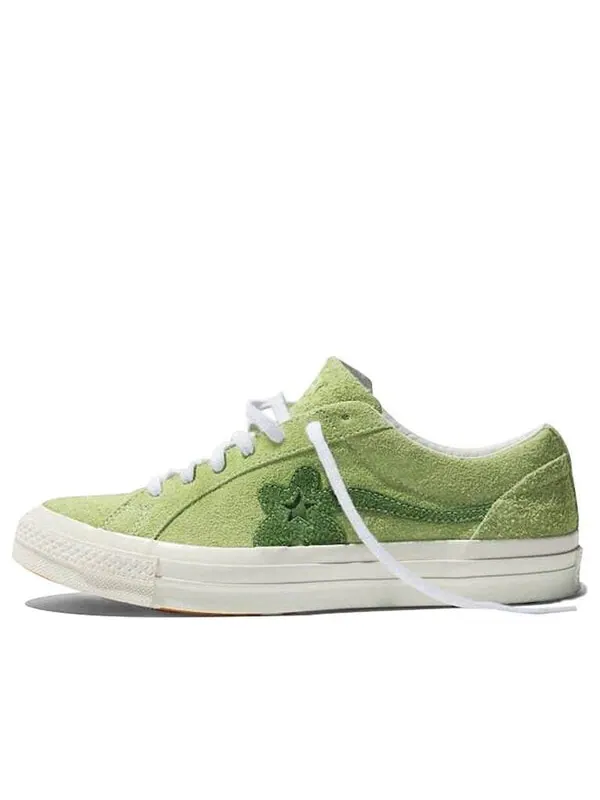 Кроссовки golf le fleur x one star ox 'jade lime' Converse — изображение 1 из 4, зеленый/белый