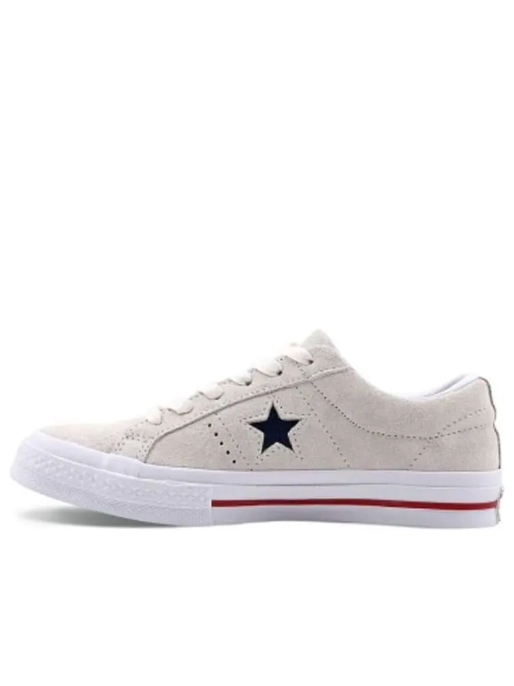 Кеды Converse One Star Ox M Beige — изображение 1 из 4, белый