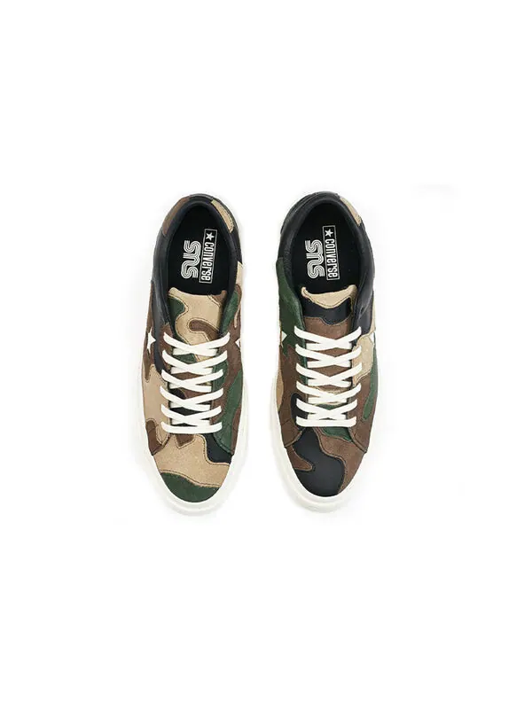 Кроссовки sneakersnstuff x one star 'camo' Converse — изображение 3 из 4, коричневый