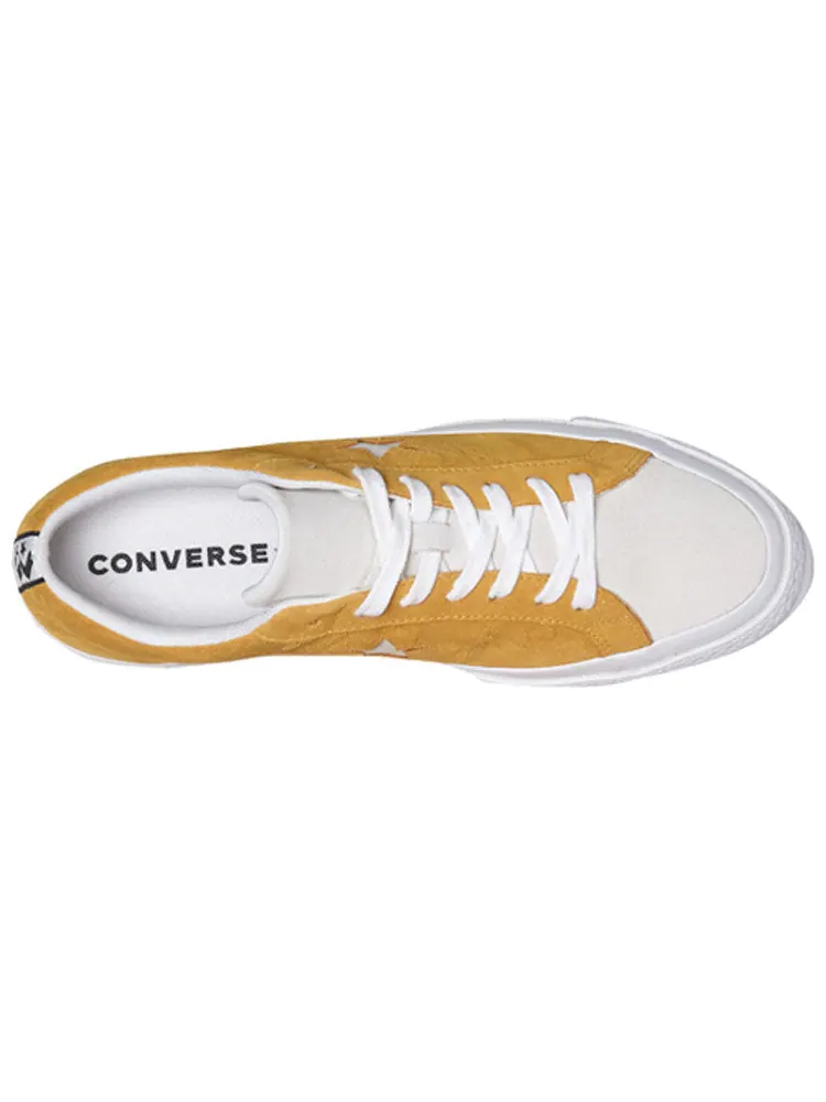 Кеды Converse One Star Yellow White — изображение 4 из 6, желтый