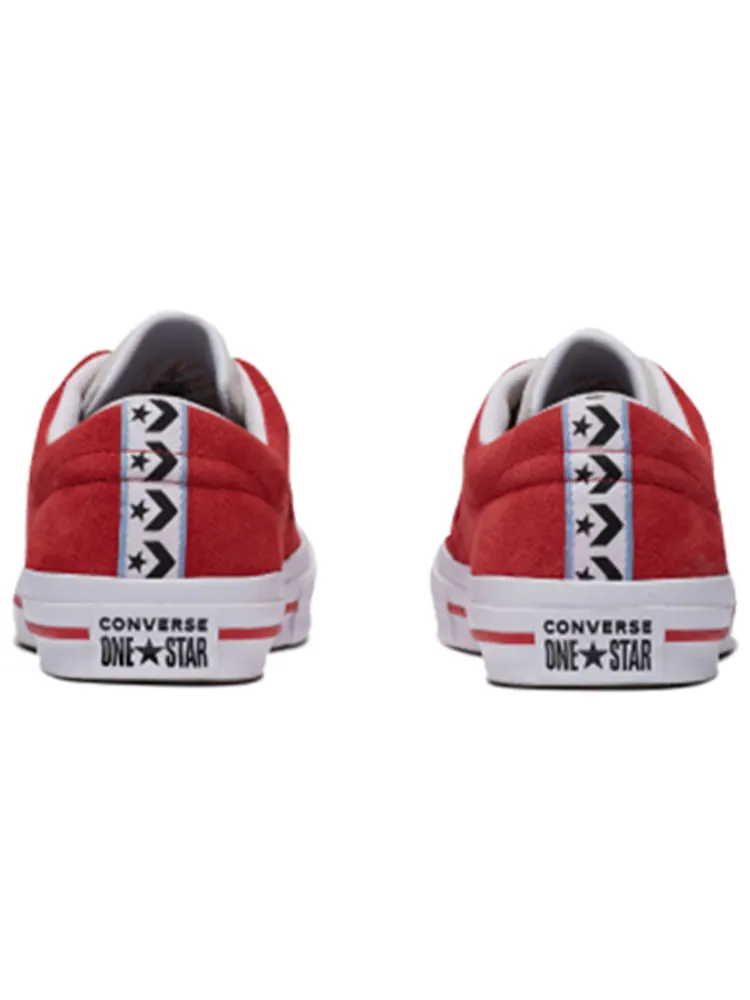 Кеды Converse One Star OX Red/White — изображение 4 из 5, красный