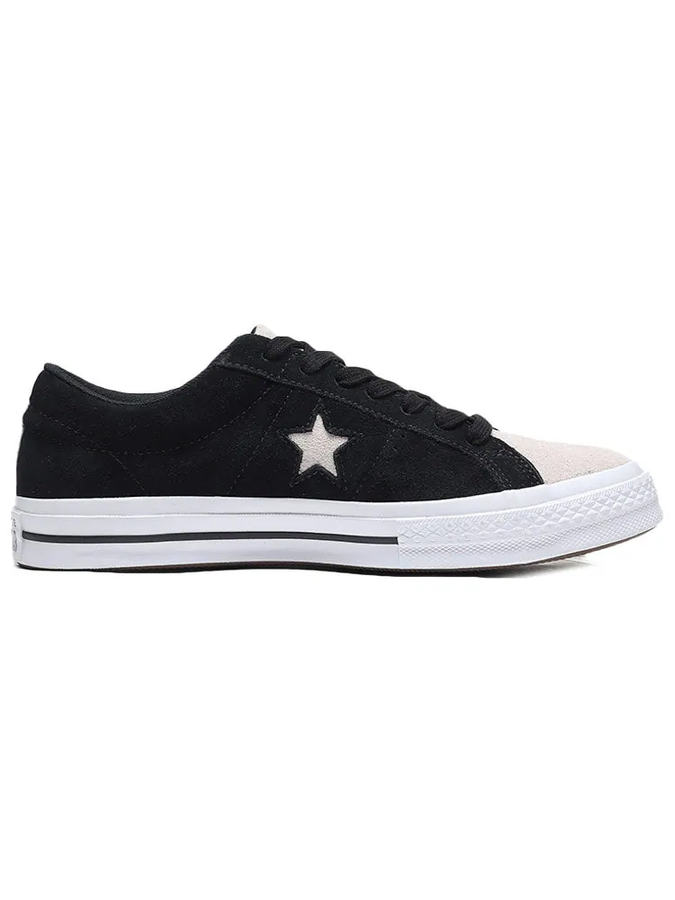 Кеды Converse One Star Black White — изображение 2 из 5, черный