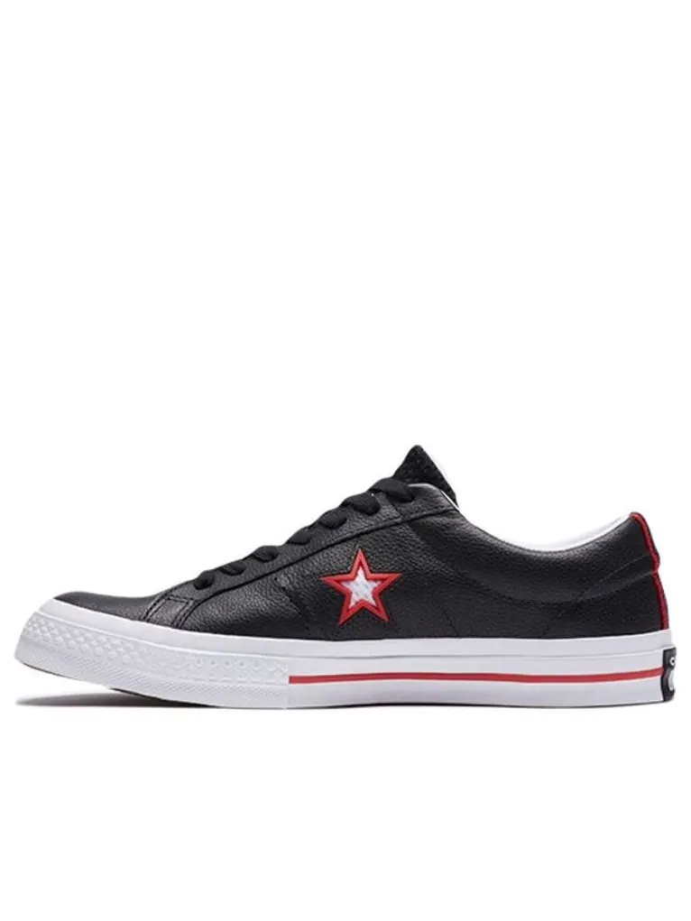 Кеды Converse One Star M shoes black — изображение 1 из 4, красный