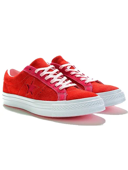 Кроссовки one star low 'enamel red' Converse — изображение 4 из 4, красный