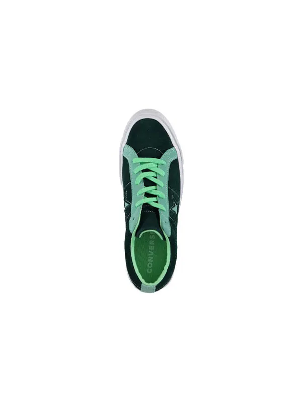 Кроссовки one star ox 'carnival' Converse — изображение 3 из 4, зеленый/белый