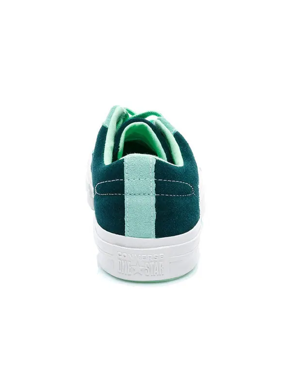 Кроссовки one star ox 'carnival' Converse — изображение 4 из 4, зеленый/белый