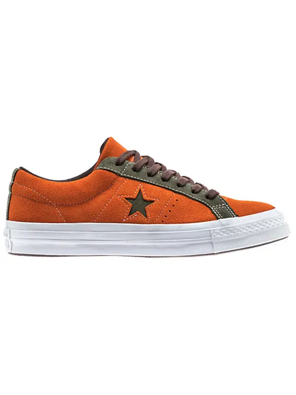 Кроссовки one star ox 'bold mandarin' Converse — изображение 2 из 4, оранжевый