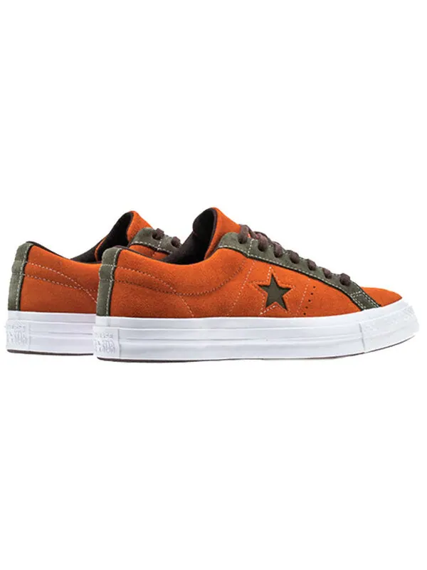 Кроссовки one star ox 'bold mandarin' Converse — изображение 3 из 4, оранжевый
