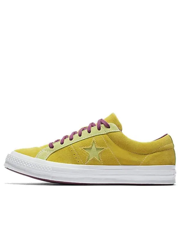 Кроссовки one star ox 'apple green' Converse — изображение 1 из 4, желтый
