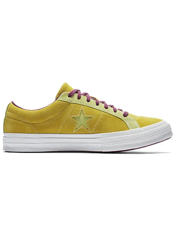 Кроссовки one star ox 'apple green' Converse — изображение 2 из 4, желтый