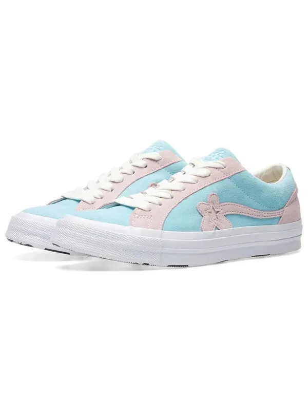 Кроссовки golf le fleur x one star ox 'plume' Converse — изображение 2 из 4, розовый/синий