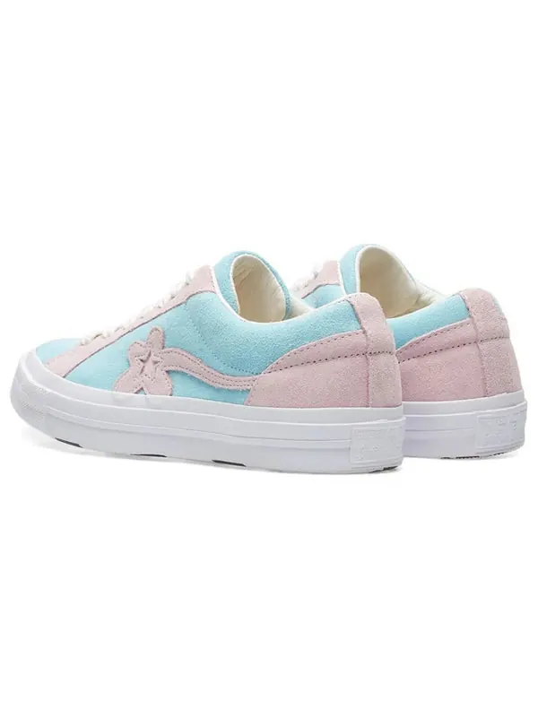 Кроссовки golf le fleur x one star ox 'plume' Converse — изображение 3 из 4, розовый/синий