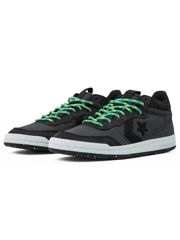 Кроссовки fastbreak retro classic skate shoes black green Converse — изображение 2 из 4, черный/зеленый