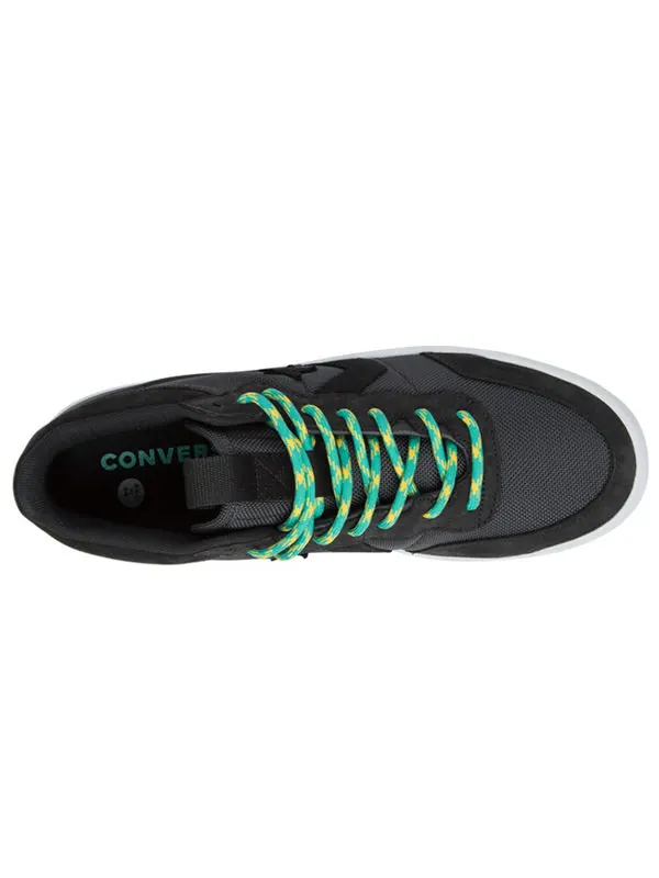 Кроссовки fastbreak retro classic skate shoes black green Converse — изображение 3 из 4, черный/зеленый
