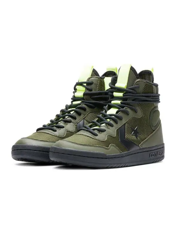 Кроссовки fastbreak high 'utility green volt' Converse — изображение 2 из 3, зеленый