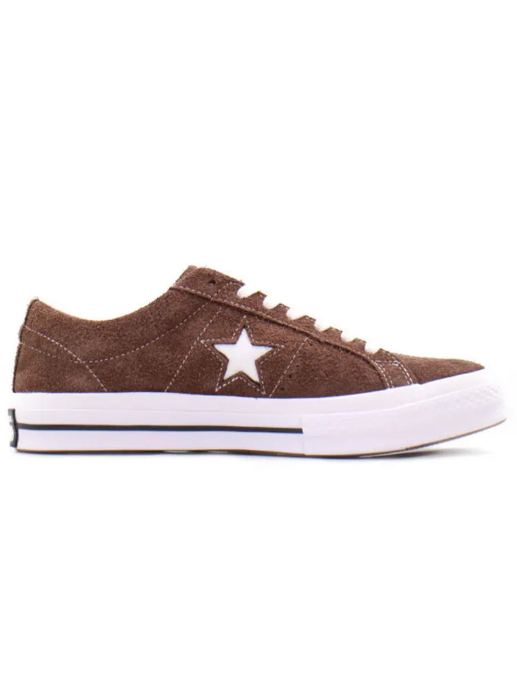 Кеды Converse One Star Low 'Chocolate' — изображение 2 из 5, коричневый