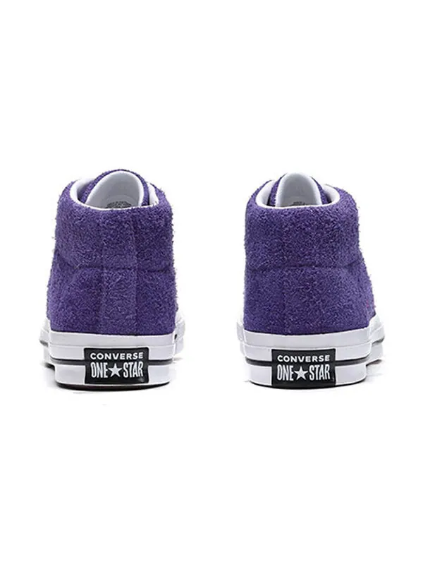 Кроссовки one star mid 'purple fuzz' Converse — изображение 4 из 4, фиолетовый
