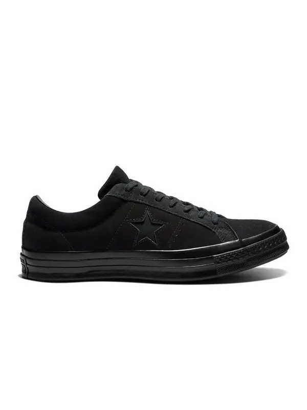 Кроссовки one star low 'triple black' Converse — изображение 2 из 4, черный