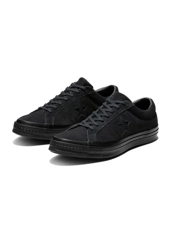 Кроссовки one star low 'triple black' Converse — изображение 3 из 4, черный