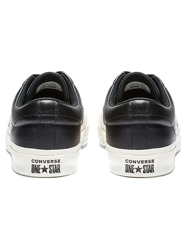 Кроссовки one star academy leather ox 'black' Converse — изображение 4 из 4, черный