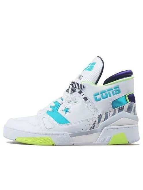 Кроссовки just don x erx-260 mid 'animal - white teal' Converse — изображение 1 из 4, белый/синий