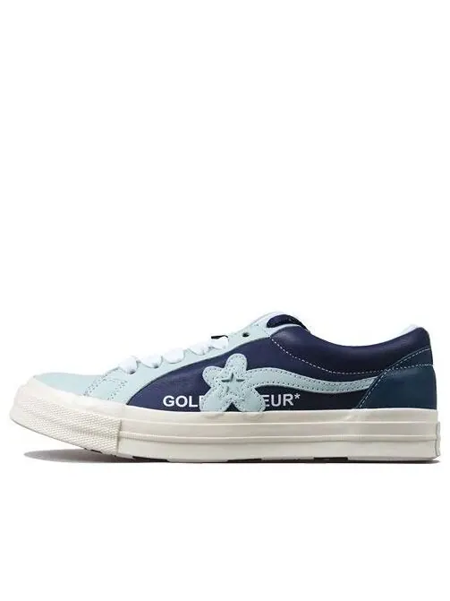 Кроссовки golf le fleur x one star ox 'industrial pack - blue' Converse — изображение 1 из 4, темный синий/белый