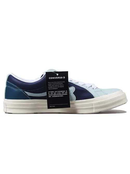 Кроссовки golf le fleur x one star ox 'industrial pack - blue' Converse — изображение 2 из 4, темный синий/белый