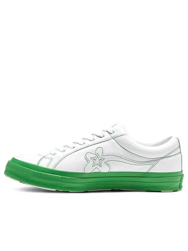 Кроссовки golf le fleur x one star ox 'kelly green' Converse — изображение 1 из 4, зеленый