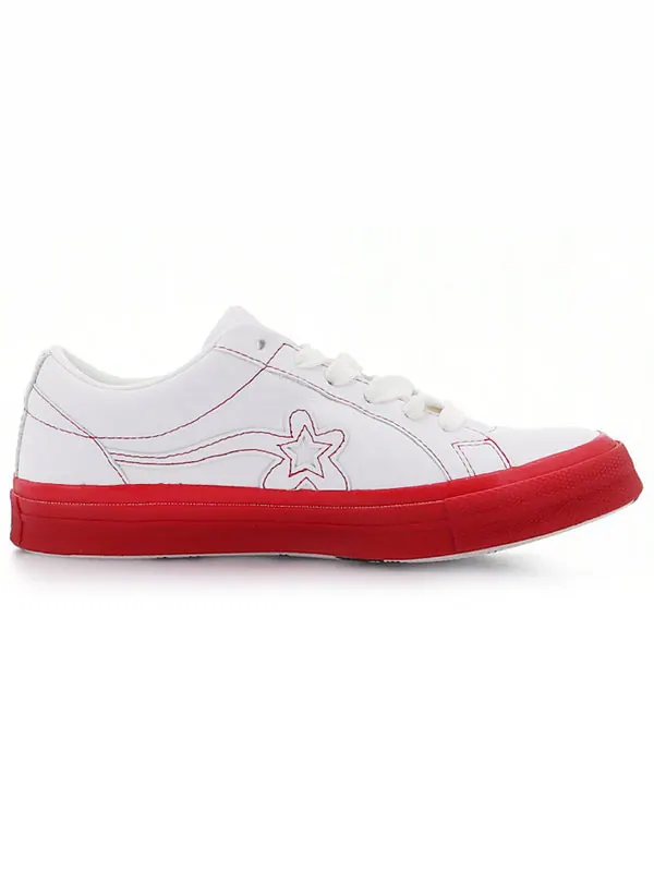 Кроссовки golf le fleur x one star ox 'racing red' Converse — изображение 2 из 4, красный