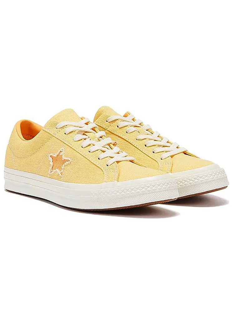 Кеды Converse One Star 'SuNBAked' — изображение 3 из 4, светлый желтый